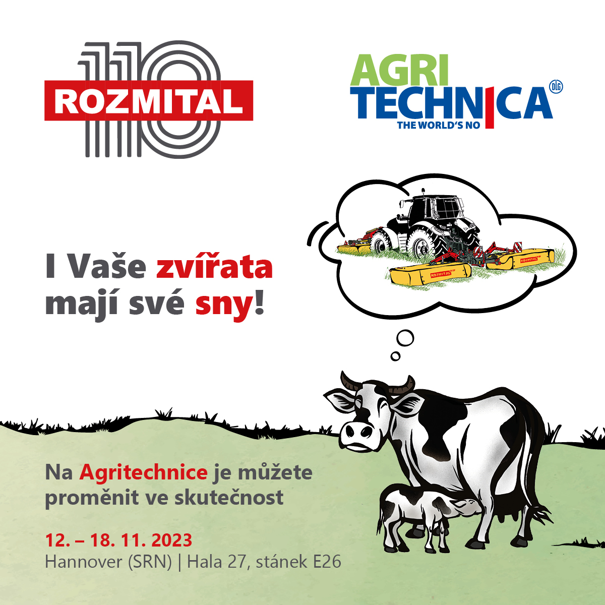 Pozvánka - Agritechnica 2023